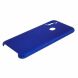 Пластиковый чехол Deexe Hard Shell для Samsung Galaxy A11 (A115) - Dark Blue. Фото 4 из 5