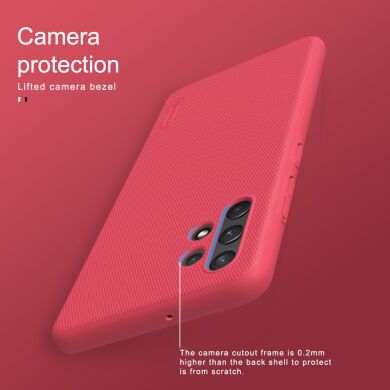 Пластиковий чохол NILLKIN Frosted Shield для Samsung Galaxy A32 (А325) - Red