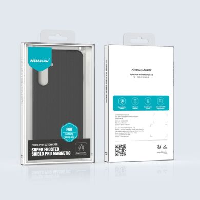 Пластиковый чехол NILLKIN Frosted Shield Pro Magnetic для Samsung Galaxy A55 (A556) - Black