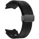 Ремешок Deexe Aurora Strap для Samsung Galaxy Watch 4 / 4 Classic / 5 / 5 Pro / 6 / 6 Classic / 7 / FE - Black. Фото 3 из 8