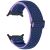 Ремінець Deexe Braided Strap для Samsung Galaxy Watch 8 (40/44mm) / 8 Classic (43/47mm) / Ultra 2 - Purple / Blue