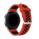 Ремешок Deexe Dual Color для Samsung Galaxy Watch 46mm / Watch 3 45mm / Gear S3 - Red / Black. Фото 2 из 4