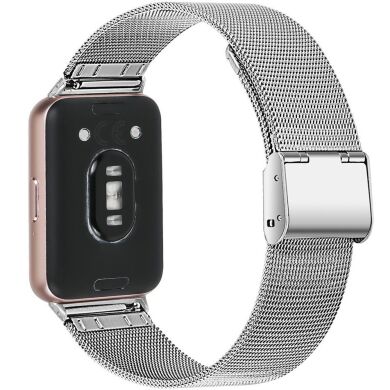 Ремінець Deexe Milanese Bracelet для Samsung Galaxy Fit 3 - Silver