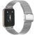 Ремешок Deexe Milanese Bracelet для Samsung Galaxy Fit 3 - Silver