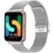 Ремінець Deexe Milanese Bracelet для Samsung Galaxy Fit 3 - Silver