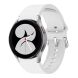Ремешок Deexe Soft Silicone для Samsung Galaxy Watch 4 Classic (46mm) / Watch 4 Classic (42mm) / Watch 4 (40mm) / Watch 4 (44mm) - White. Фото 1 из 9