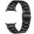 Ремінець Deexe Stainless Steel Strap для Samsung Galaxy Watch 8 (40/44mm) / 8 Classic - Black