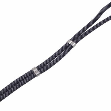 Ремешок для смартфона Deexe Crossbody Strap - Black / Gray