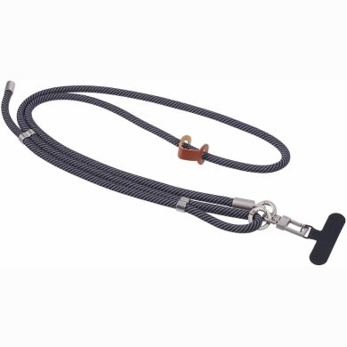 Ремешок для смартфона Deexe Crossbody Strap - Black / Gray