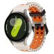 Ремешок KALEBOL Ocean Strap для Samsung Galaxy Watch 4 / 4 Classic / 5 / 5 Pro / 6 / 6 Classic / 7 / FE - Starlight / Orange. Фото 4 из 9