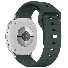 Ремешок KALEBOL Wave Pattern для Samsung Galaxy Watch 8 (40/44mm) / 8 Classic - Green