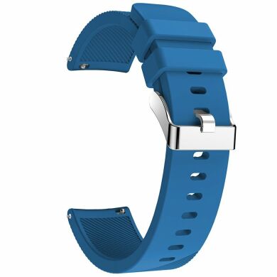 Ремінець UniCase Twill Texture для годинників з шириною кріплення 20мм - Dark Blue