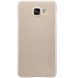 Пластиковый чехол NILLKIN Frosted Shield для Samsung Galaxy A5 (2016) - Gold. Фото 2 из 16