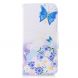 Чохол-книжка Deexe Color Wallet для Samsung Galaxy A8 2018 (A530) - Butterfly in Flowers D