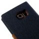 Чехол-книжка MERCURY Canvas Diary для Samsung Galaxy S6 edge (G925) - Dark Blue. Фото 8 из 10