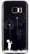 Силиконовая накладка Deexe Black Style для Samsung Galaxy S7 (G930) - Dandelion. Фото 1 из 3