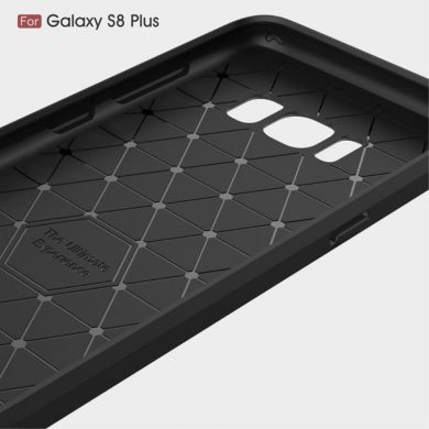 Захисний чохол UniCase Carbon для Samsung Galaxy S8 Plus (G955), Червоний