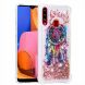 Силіконовий (TPU) чохол Deexe Fashion Glitter для Samsung Galaxy A20s (A207), Feather Dream Catcher