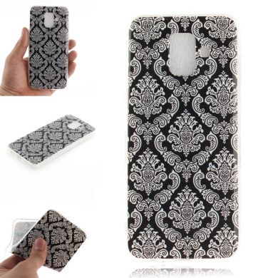 Силиконовый (TPU) чехол Deexe Life Style для Samsung Galaxy A6 2018 (A600) - Ancient