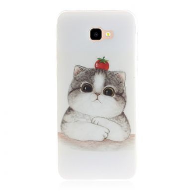 Силіконовий (TPU) чохол Deexe Life Style для Samsung Galaxy J4+ (J415), Cute Cat