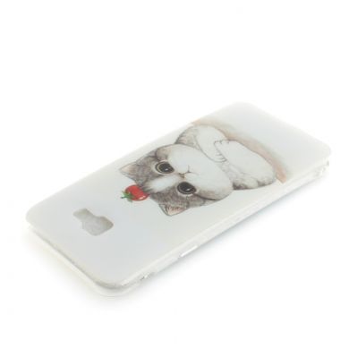 Силіконовий (TPU) чохол Deexe Life Style для Samsung Galaxy J4+ (J415), Cute Cat