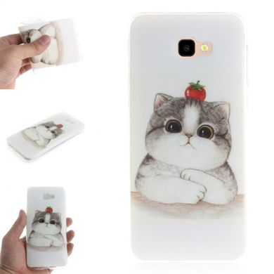 Силіконовий (TPU) чохол Deexe Life Style для Samsung Galaxy J4+ (J415), Cute Cat
