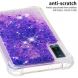 Силіконовий (TPU) чохол Deexe Liquid Glitter для Samsung Galaxy A7 2018 (A750) - Dark Purple