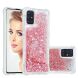 Силіконовий (TPU) чохол Deexe Liquid Glitter для Samsung Galaxy A71 (A715) - Rose
