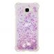 Силіконовий (TPU) чохол Deexe Liquid Glitter для Samsung Galaxy J4+ (J415) - Light Purple