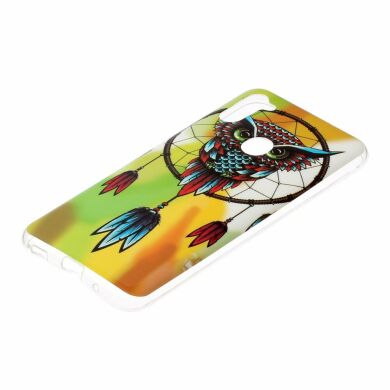 Силіконовий (TPU) чохол Deexe LumiCase для Samsung Galaxy A11 (A115) - Owl Dream Catcher