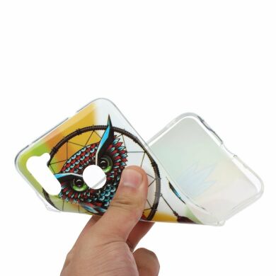 Силіконовий (TPU) чохол Deexe LumiCase для Samsung Galaxy A11 (A115) - Owl Dream Catcher