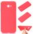 Силіконовий (TPU) чохол Deexe Matte Case для Samsung Galaxy J4+ (J415) - Red