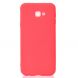 Силіконовий (TPU) чохол Deexe Matte Case для Samsung Galaxy J4+ (J415) - Red