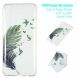 Силіконовий (TPU) чохол Deexe Pretty Glossy для Samsung Galaxy A50 (A505) - Feather and Bird