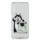 Силиконовый (TPU) чехол Deexe Pretty Glossy для Samsung Galaxy A7 2018 (A750) - Husky and Shar Pei. Фото 2 из 5