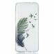 Силіконовий (TPU) чохол Deexe Pretty Glossy для Samsung Galaxy A70 (A705) - Feather and Bird