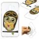Силиконовый (TPU) чехол Deexe Pretty Glossy для Samsung Galaxy J4 2018 (J400) - Owl. Фото 1 из 7