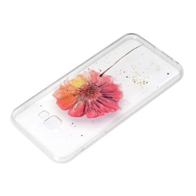Силіконовий (TPU) чохол Deexe Pretty Glossy для Samsung Galaxy J4+ (J415) - Flower