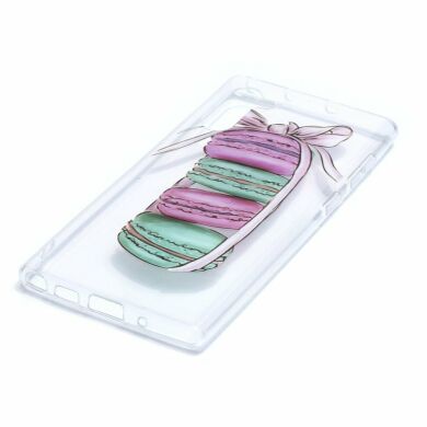 Силіконовий (TPU) чохол Deexe Pretty Glossy для Samsung Galaxy Note 10 (N970) - Macaroon