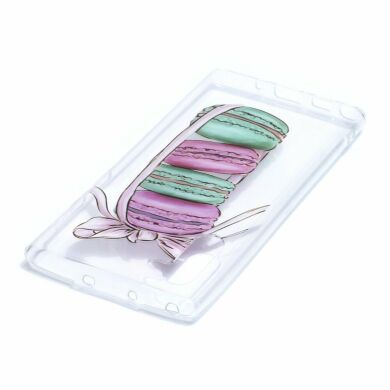 Силіконовий (TPU) чохол Deexe Pretty Glossy для Samsung Galaxy Note 10 (N970) - Macaroon