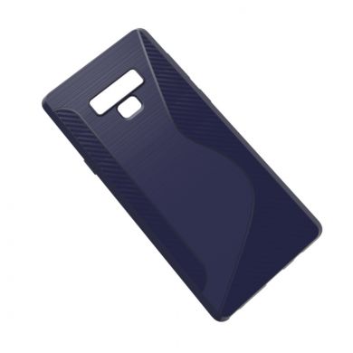 Силіконовий (TPU) чохол Deexe S Line для Samsung Galaxy Note 9 (N960), Dark Blue