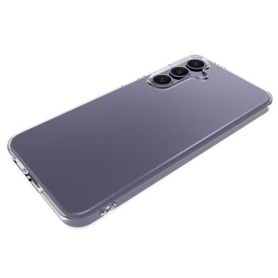 Силиконовый (TPU) чехол Deexe UltraThin для Samsung Galaxy S24 FE (S721) - Transparent