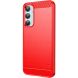 Силиконовый (TPU) чехол MOFI Carbon Fiber для Samsung Galaxy M35 (M356) - Red. Фото 2 из 10