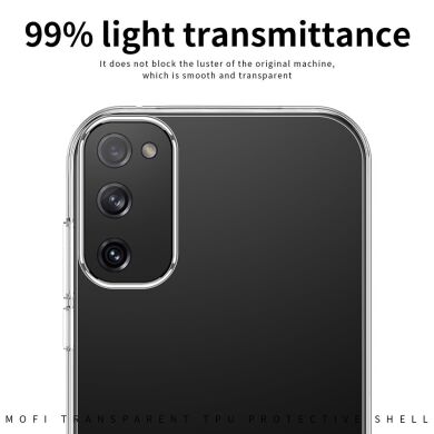 Силиконовый (TPU) чехол MOFI Thin Guard для Samsung Galaxy S20 FE (G780) - Transparent