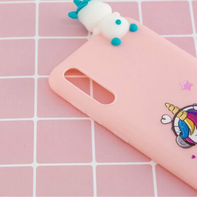Силіконовий (TPU) чохол UniCase 3D Pattern для Samsung Galaxy A50 (A505) / A30s (A307) / A50s (A507), Unicorn Enjoying Music