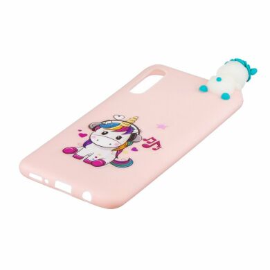 Силіконовий (TPU) чохол UniCase 3D Pattern для Samsung Galaxy A50 (A505) / A30s (A307) / A50s (A507), Unicorn Enjoying Music