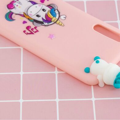 Силіконовий (TPU) чохол UniCase 3D Pattern для Samsung Galaxy A50 (A505) / A30s (A307) / A50s (A507), Unicorn Enjoying Music