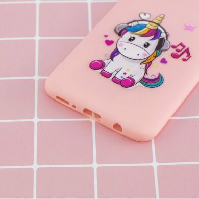 Силіконовий (TPU) чохол UniCase 3D Pattern для Samsung Galaxy A50 (A505) / A30s (A307) / A50s (A507), Unicorn Enjoying Music