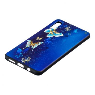 Силиконовый (TPU) чехол UniCase Color Style для Samsung Galaxy A7 2018 (A750) - Butterfly Pattern