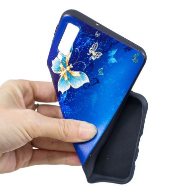 Силиконовый (TPU) чехол UniCase Color Style для Samsung Galaxy A7 2018 (A750) - Butterfly Pattern